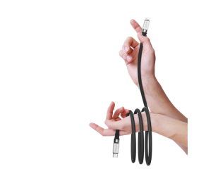 Cabo CL 225L USB C para lightning 10V 3A e PVC reforcado Awei