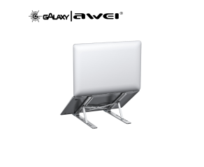 SUPORTE PARA NOTEBOOK AWEI X26  PRATA