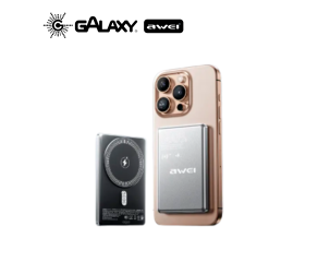 POWER BANK AWEI PA-30 COM SEGURANÇA CONTRA SOBRECARGA 5000MAH CINZA