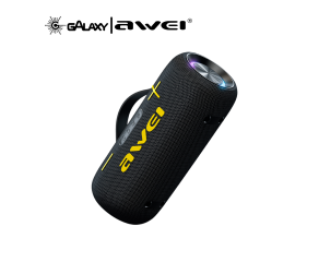 CAIXA DE SOM BLUETOOTH AWEI KA10 60W RESISTENTE À ÁGUA IPX5 PORTÁTIL PRETO