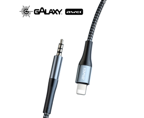 CABO DE AUDIO AWEI CL-116T TYPE-C PRETO
