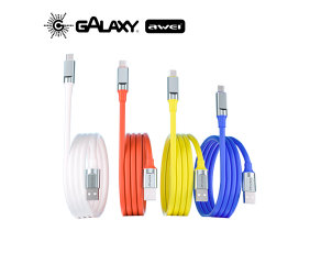 CABO DE DADOS E CARREGAMENTO AWEI CL-206M USB-A PARA MICRO USB 1M PRETO