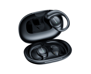 Fone bluetooth T80 conducao a ar gancho esportivo e bateria de longa duracao Awei