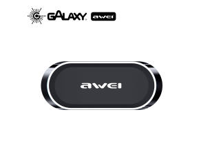 SUPORTE DE CELULAR PARA CARRO AWEI X20 COM IMÃ PRETO