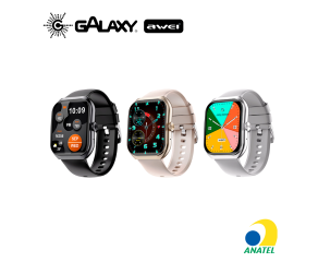 SMARTWATCH AWEI H46 À PROVA D'ÁGUA IP67 TELA AMOLED GOLD