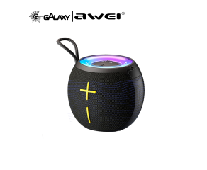 CAIXA DE SOM BLUETOOTH 5.0 AWEI KA19 12W RESISTENTE À ÁGUA IPX4 PORTÁTIL PRETO