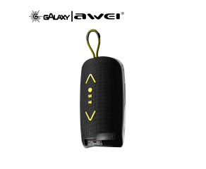 CAIXA DE SOM BLUETOOTH AWEI KA32 20W RESISTENTE À ÁGUA IPX4 COM SUBWOOFER PRETO