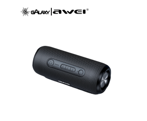 CAIXA DE SOM BLUETOOTH 5.0 AWEI Y669 31W TWS RESISTENTE À ÁGUA IPX7 PRETO