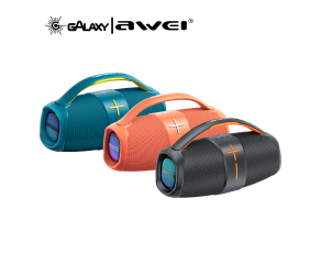 CAIXA DE SOM BLUETOOTH AWEI Y887 TWS 20W COM GRAVES POTENTES PRETO