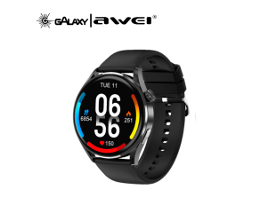 SMARTWATCH AWEI H35 À PROVA D'ÁGUA IP68 COM MONITORAMENTO DE SAÚDE PRETO