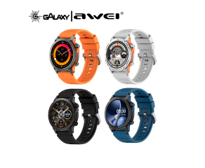 SMARTWATCH AWEI H52 À PROVA D'ÁGUA IP68 TELA AMOLED PRETO