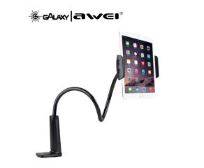 SUPORTE DE CELULAR UNIVERSAL AWEI X3 SUPER ARTICULADO BRANCO