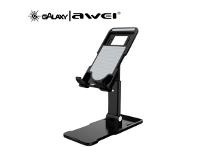 SUPORTE DE MESA AWEI X27 DOBRÁVEL PRETO