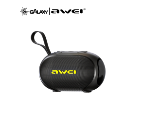 CAIXA DE SOM BLUETOOTH AWEI KA1 TWS  5W RESISTENTE À ÁGUA IPX5 PORTÁTIL PRETO
