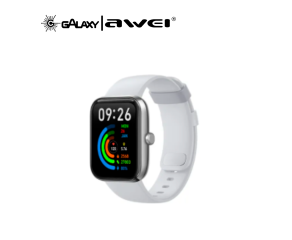 SMARTWATCH AWEI H45 À PROVA D'ÁGUA IP68 TELA AMOLED PRATA