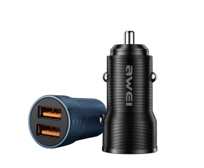 CARREGADOR VEICULAR AWEI C-856 36W USB-A PRETO