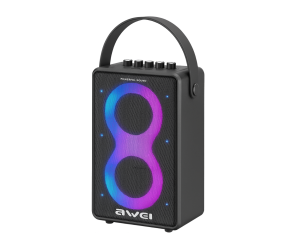 CAIXA DE SOM BLUETOOTH AWEI KA15 70W PRETO
