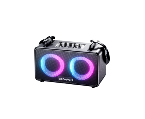 CAIXA DE SOM BLUETOOTH AWEI KA18 70W PRETO