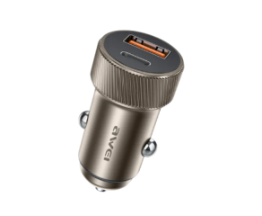 Carregador veicular Awei C-857 33W USB-A + type-C