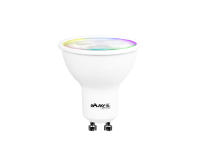 Lampada smart MR16 4,8W RGB bivolt controle por app e assistente de voz