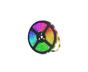 Fita lED smart RGB 4W/m 12V controle por app e assistente de voz
