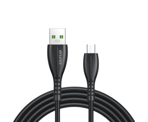 Cabo AWEI CL 115M USB para micro USB 1M 2.4A reforcado e resistente