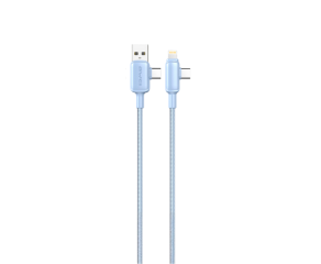 Cabo CL 181 4 em 1 carregamento rápido 60W trançado e resistente Awei