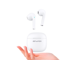 Fone bluetooth T26 Pro compacto potente e com protecao IPX4 para o dia a dia Awei