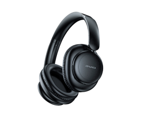 Headset bluetooth A996 over-ear com cancelamento ativo e bateria de longa duração