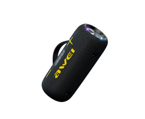 CAIXA DE SOM BLUETOOTH AWEI KA10 60W RESISTENTE À ÁGUA IPX5 PORTÁTIL PRETO