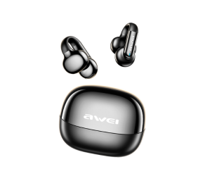 Fone bluetooth TZ30 TWS clipe de orelha com som estéreo e bateria duradoura Awei