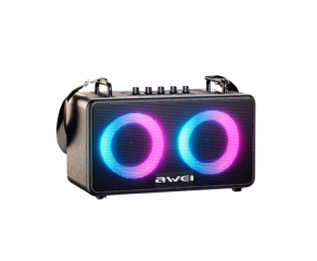 CAIXA DE SOM BLUETOOTH AWEI KA18 70W PRETO