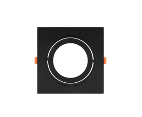 Spot Para Lampâda PAR30 Simples Quadrado Preto