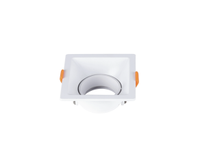 Spot Para Lampâda MR16 Cônico Quadrado Branco