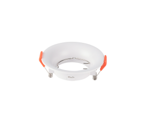 Spot Para Lampâda MR16 Sem Bordas Redondo Branco