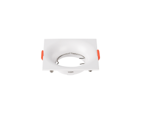 Spot Para Lampâda MR16 Sem Bordas Quadrado Branco