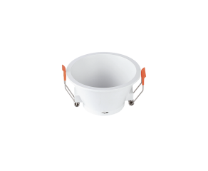 Spot Para Lampâda MR16 Canônico Sem Bordas Redondo Branco