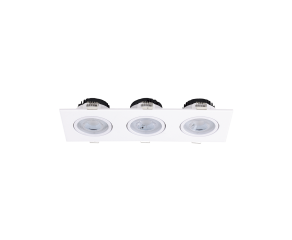 Spot Triplo com LED Integrado 15W 6500K Branco