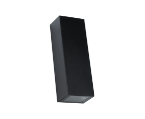 Arandela Wall S com LED Integrado Facho Duplo IP65 5W 3000K Preto