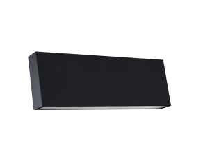 Arandela Wall L com LED Integrado 12W 3000K Preto