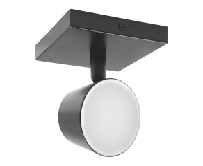 Arandela Andy com LED Integrado Redondo Facho Duplo IP20 7W 3000K Preto