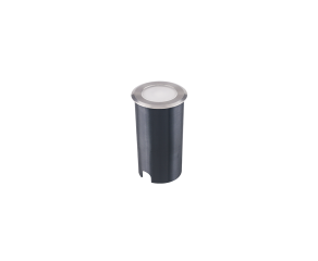 Embutido de Piso Unique com LED Integrado Redondo IP67 1W 3000K