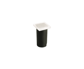 Embutido de Piso Unique com LED Integrado Quadrado IP67 1W 3000K Acrílico
