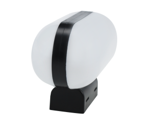 Arandela Tartaruga com LED Integrado Facho Duplo IP65 10W 6500K Preto