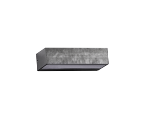Arandela Queenie II com LED Integrado IP65 9W 6500K Cinza
