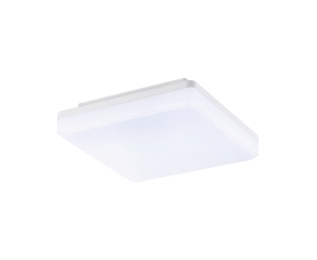 Plafon Firefly com LED Integrado Quadrado IP44 25W 4000K Branco