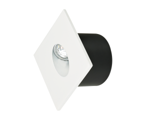 Balizador Ruby com LED Integrado Quadrado IP20 3W 3000K Branco
