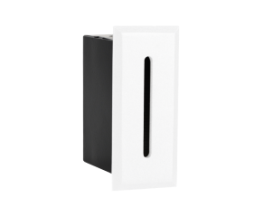 Balizador Ascoli com LED Integrado Retangular IP20 1W 3000K Branco