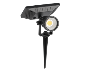 Espeto de Jardim Solar com LED Integrado IP65 1W Green Preto