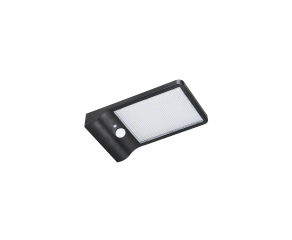 Arandela Maple com LED Integrado e Sensor IP44 4W 3000K Preto